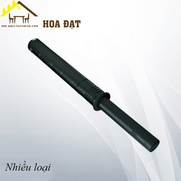 Chốt nhấn mở có nam châm hít Vinahardware, màu đen - PO892D1