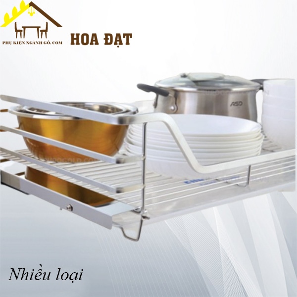 Giá xoong nồi inox 304 Vinahardware nan dẹp - VNH0750350B