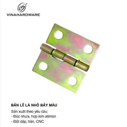 Bản lề lá Vinahardware bảy màu