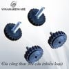 Chỉnh chân bàn Vinahardware loại 6x17, đế nhựa 25x7mm TA617B
