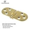 Bản lề bán nguyệt xi vàng đồng