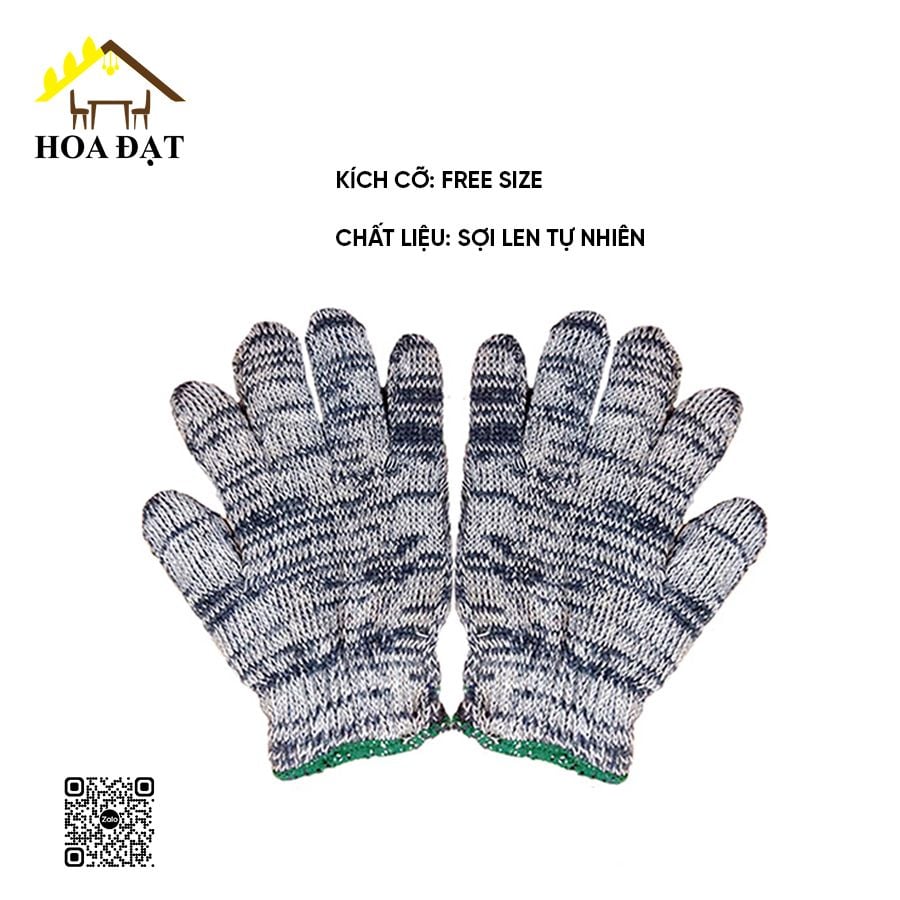 Găng sợi muối tiêu 50g - Đồ bảo hộ lao động