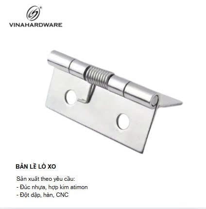 Bản lề lá lò xo bật inox 201 bản 25x30mm 1230.4.12202