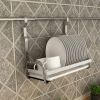 Giá để đĩa treo ngoài Inox nan dẹt 304 - 4100.4.02630