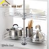 Mâm xoay inox 304 mở 1/2