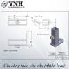 Pat ( Bas) sắt 40x50x3 gắn ống rút, sơn đen mờ - VNH29236503-VNH29236503