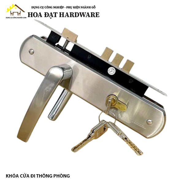 KHÓA CỬA TAY GẠT NHẬP KHẨU THIẾT KẾ TINH TẾ PHÙ HỢP CỬA CHUNG CƯ HIỆN ĐẠI