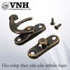 Khóa móc then cửa Vinahardware, màu giả cổ-KT042S