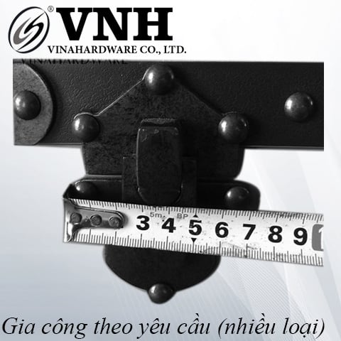 Khóa móc tủ loại nhỏ Vinahardware kích thước100x70m, hàng phôi KT10070S-KT10070S