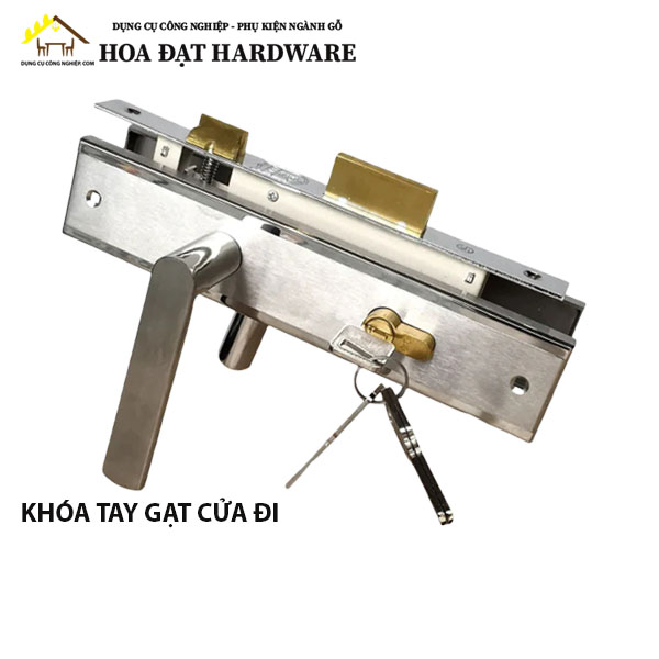 Khóa cửa dạng tay gạt Vinahardware inox 201 - KT04825