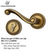 Khóa tay gạt cổ điển cho cửa gỗ – Mã 1511.2.00890 Vinahardware