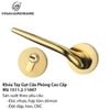 Khóa Tay Gạt Cửa Phân Thể Mạ Vàng 24K – Mã 1511.2.11007