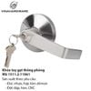 Khóa tay gạt cửa đi xi nikel xước – Mã 1511.2.11061 Vinahardware