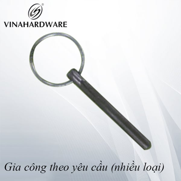 Khoen móc đơn Pat ( Bas) âm đỡ kệ Vinahardware- S2U (1230 cái) sơn đen cát tĩnh điện - VNH365076-VNH365076