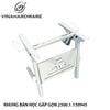 Khung Bàn Học Gấp Mặt Đơn – Mã 2300.1.150945
