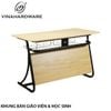Khung bàn giáo viên có hộc chứa Vinahardware - VNH00017B