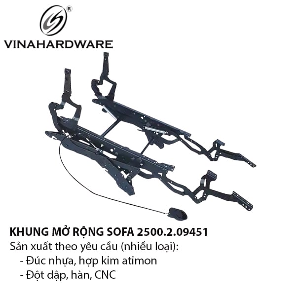 Phụ kiện nâng và đưa chân sofa Vinahardware LD946
