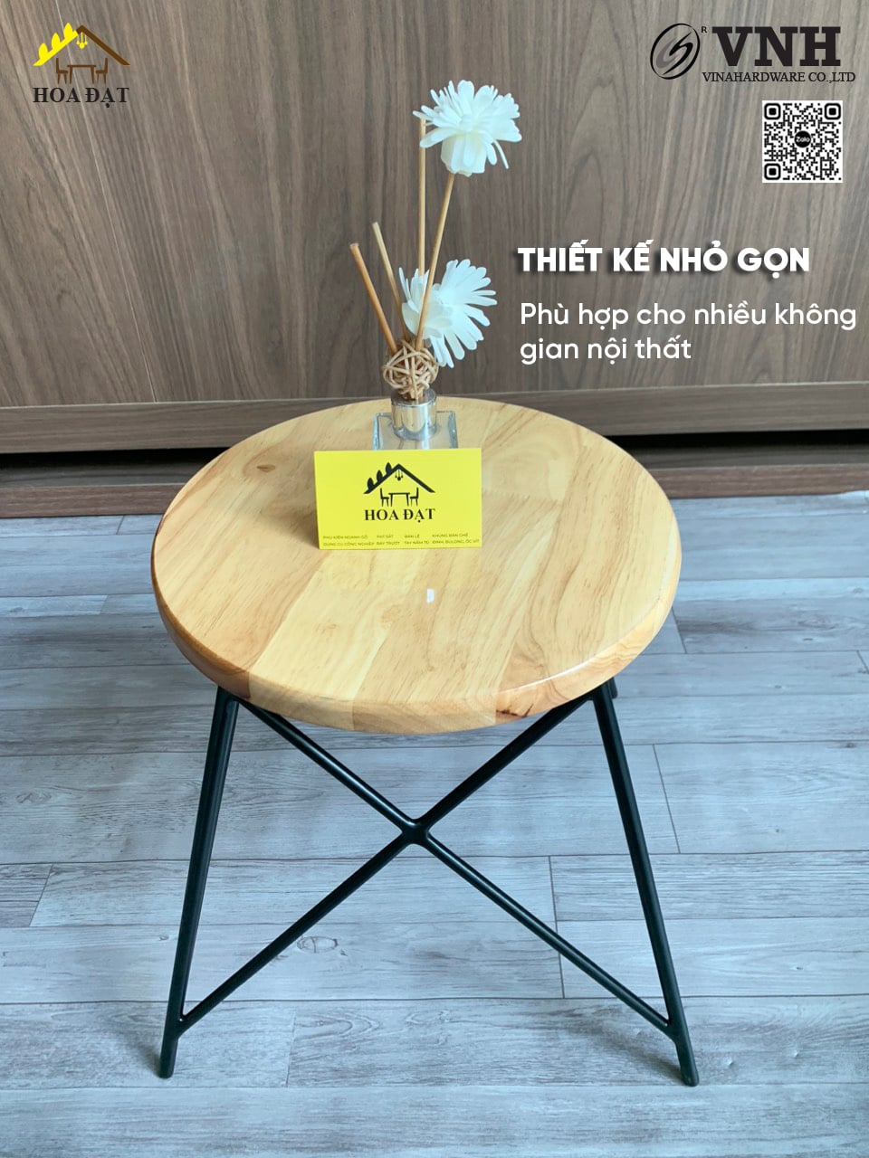 Khung chân sắt Vinahardware kích thước 348x199,5x320mm VNH-HDMF147 - Cà phê, quán ăn, decor