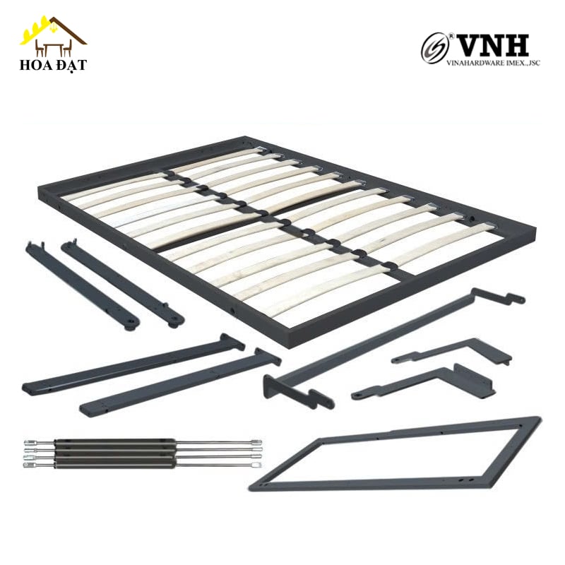 Bộ giường xếp gọn có kệ Vinahardware - Gia công