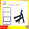 Khung standee 900x1950mm, sơn đen mờ Vinahardware- VNH9001950