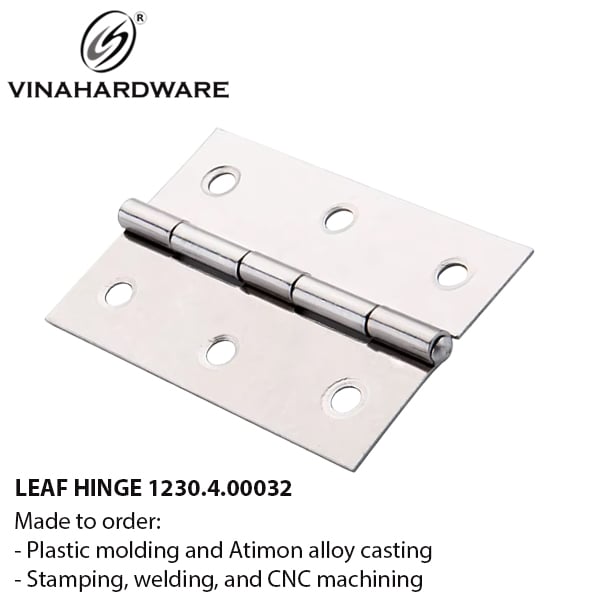 Bản lề lá inox Vinahardware 1230.4.00032