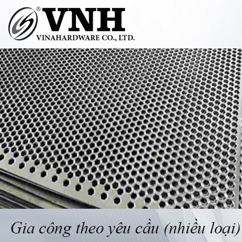 Lưới đột lỗ Vinahardware lục giác 8mm, mép 3mm, 1200x2400x1,5mm SP2208317