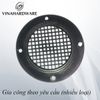 Lưới thông gió nhựa đen Vinahardware phi 88mm GR088-GR088