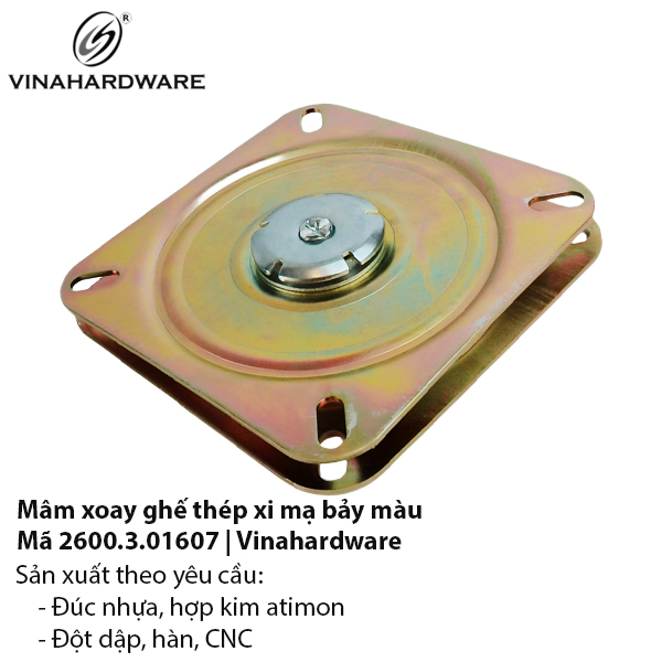 Mâm xoay ghế Vinahardware - Mã 2600.3.01607