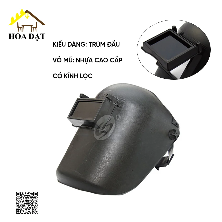 Mặt nạ hàn đội đầu - Đồ bảo hộ lao động