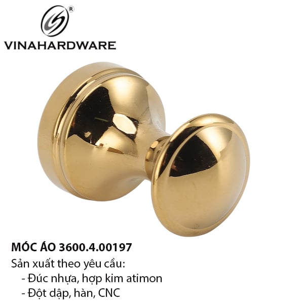 Móc áo đồng thau 3600.4.00197