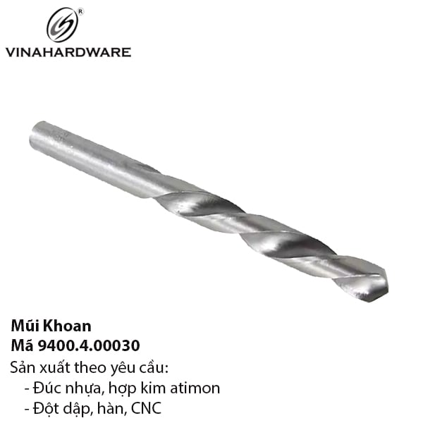 Mũi Khoan - Mã 9400.4.00030