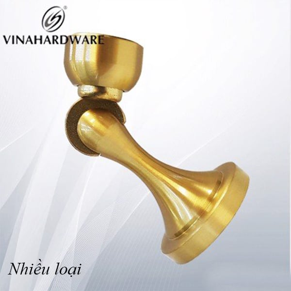 Nam châm hít cửa đi đồng thau cao cấp Vinahardware VNH0151BR (Cái)