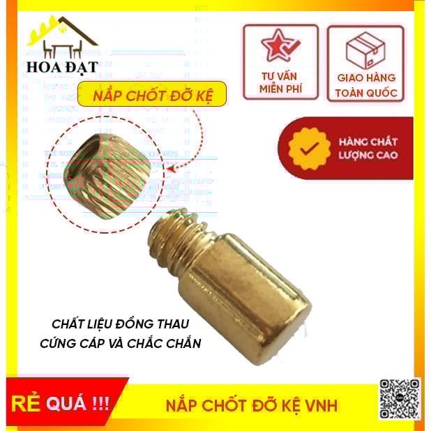 Chốt (dương) đỡ kệ kính nêm cao su hai thành phần
