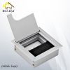 Nắp Luồn Dây Nhôm Hình Vuông 80x80mm - Mã 2800.2.10809