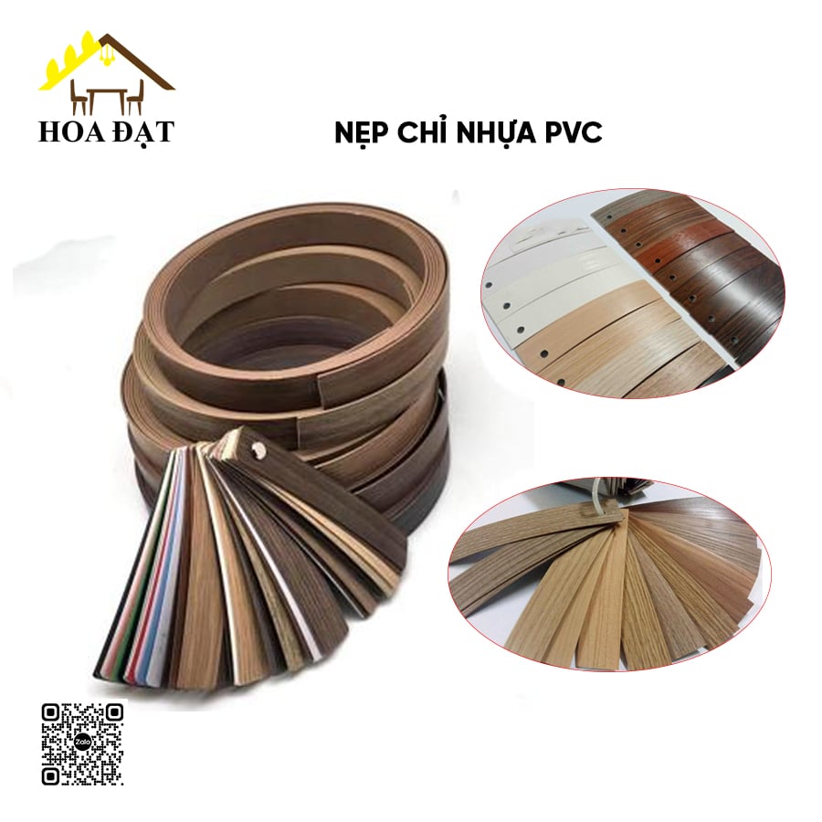 Nẹp chỉ PVC dán cạnh, bản 21 Vinahardware