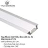 Nẹp Nhôm Đèn LED Chữ U Vinahardware – Mã 3200.4.07170