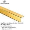 Nẹp Nhôm Chữ V Mạ Vàng Bóng 24K – Mã 7400.4.10257