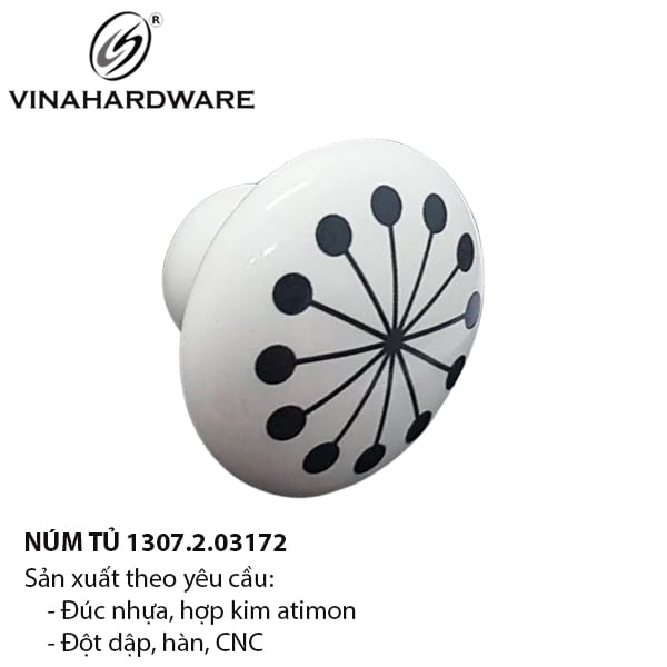 Núm tủ gốm sứ 1307.2.03172
