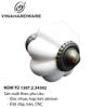 Núm tủ gốm màu trắng trơn Vinahardware 1307.2.34392