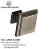 Núm tay nắm tủ vuông Vinahardware hợp kim kẽm 1306.4.26608