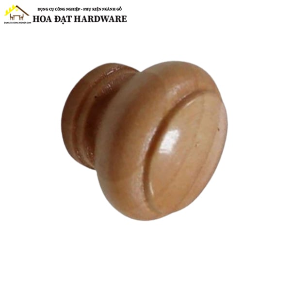 Tay nắm gù gỗ viền nhỏ Vinahardware, hàng sơn bóng-HD0269