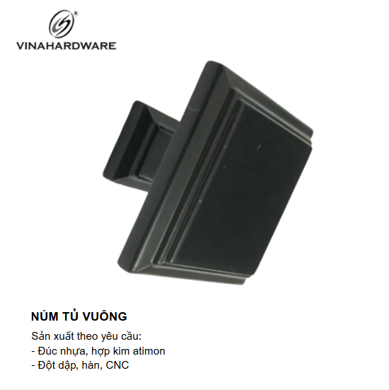 Núm tủ vuông Vinahardware