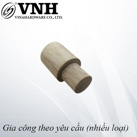 Nút bít gỗ Vinahardware loại 35mmx20mm, một đầu 13mm -WC2013D35