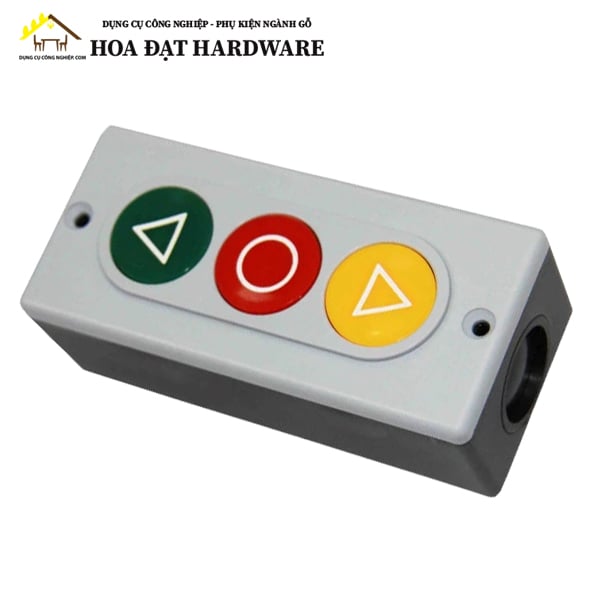 Hộp công tắc 3 nút nhấn on/off và dừng