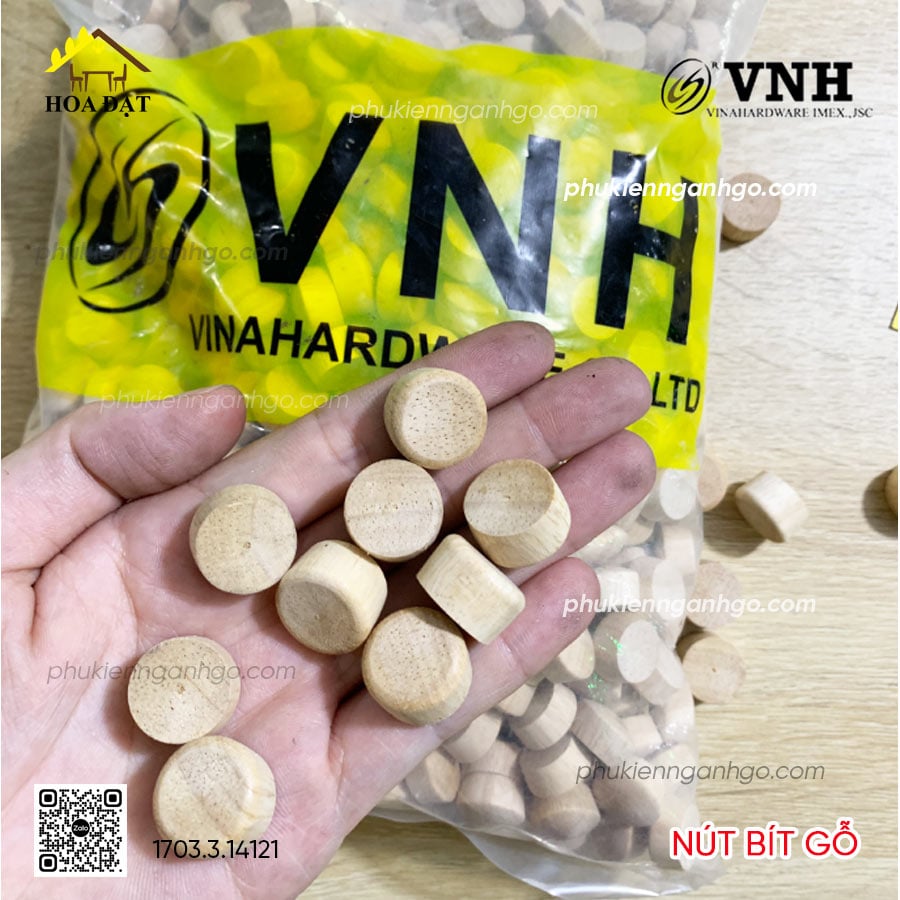 Nút bít gỗ Vinahardware-WC211D118