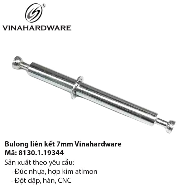Bulong ốc liên kết 7mm Vinahardware 8130.1.19344