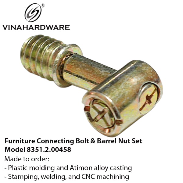 Bộ ốc liên kết 8351.2.00458 – Gắn chắc, tháo dễ, nhìn thẩm mỹ