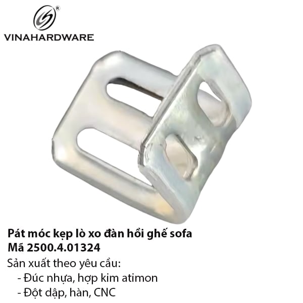 Pát móc kẹp lò xo đàn hồi ghế sofa – Mã 2500.4.01324