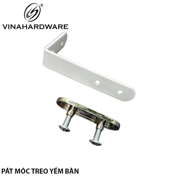 Phụ kiện bắt yếm che bàn Vinahardware, sơn trắng - VNH050922