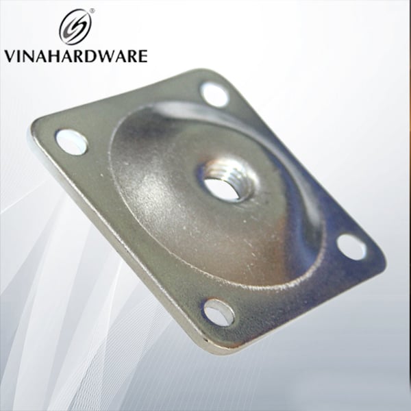 Pat ( Bas) sắt vuông cho chân bàn 47x48 Vinahardware 1602.2.47484